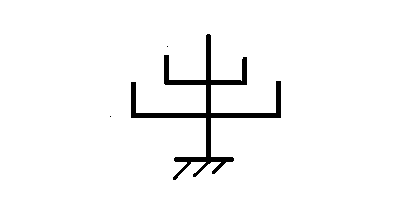 Electric post Symbol