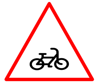 Cycle Crossing sign