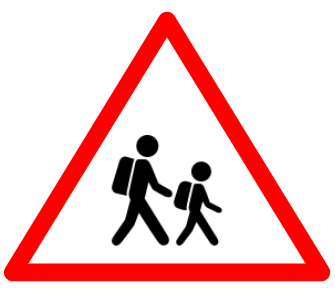 School sign