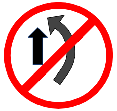 Symbol image of "Overtaking Prohibited" sign