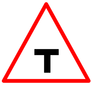 T-Intersection sign