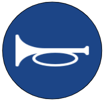 Symbol image of "Compulsory Sound Horn" sign