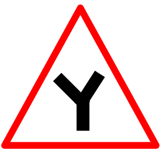 Y-Intersection sign