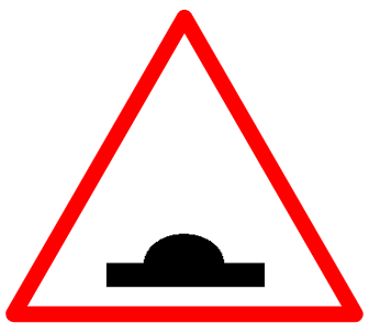 Speed Breaker Ahead sign