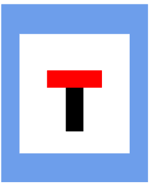 Informatory Road Signs - No Through Road  || Symbolic image of "No Through Road" sign ||