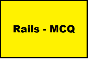 Rails – MCQ || Railway Engineering ||