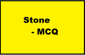 Stone - MCQ || Building Materials ||