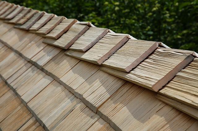 Roof Covering Materials - Wood shingles