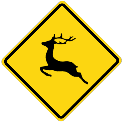 Deer-Crossing-Sign