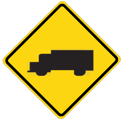 Truck-Crossing-Sign