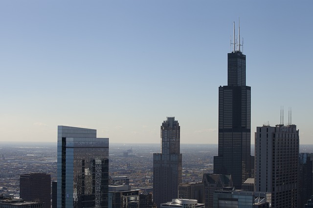 Willis Tower - Third tallest buildings in the US