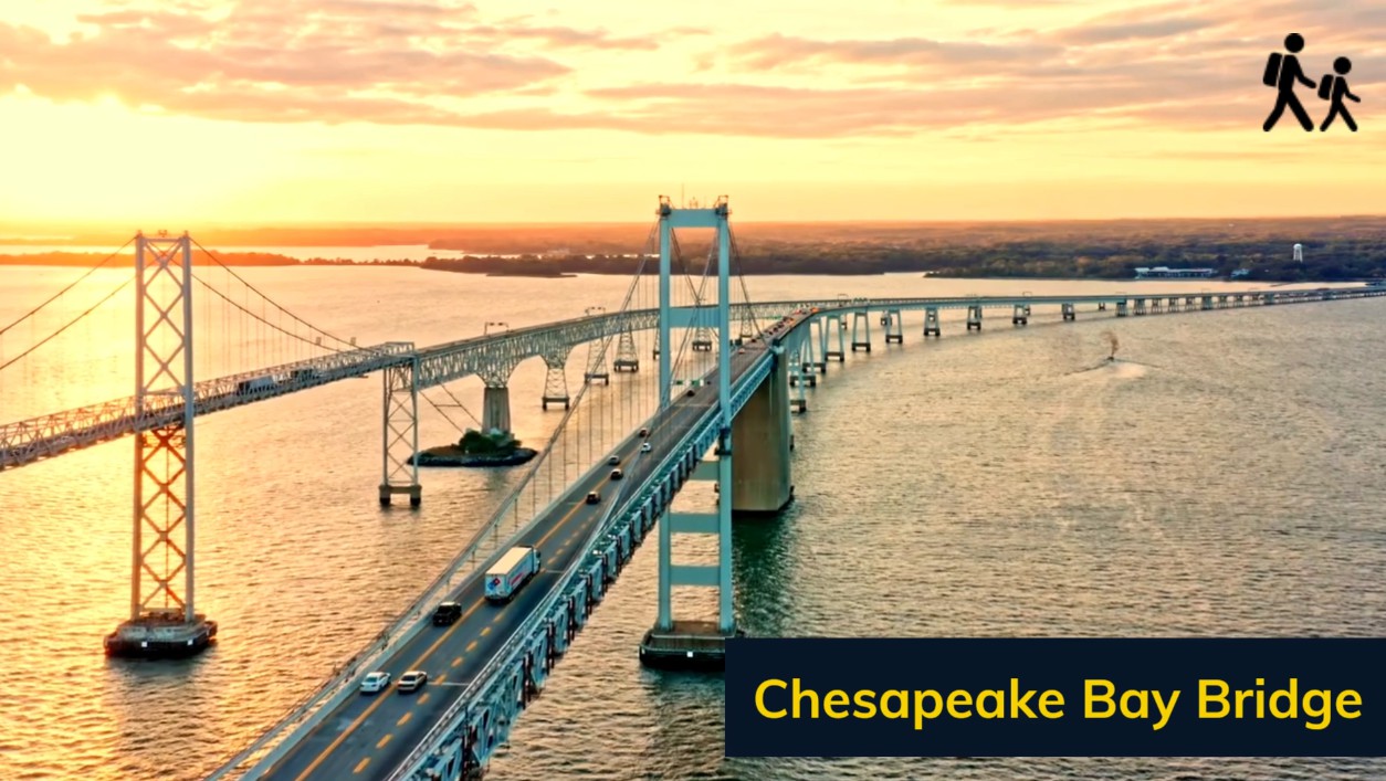 Chesapeake Bay Bridge, Maryland, US