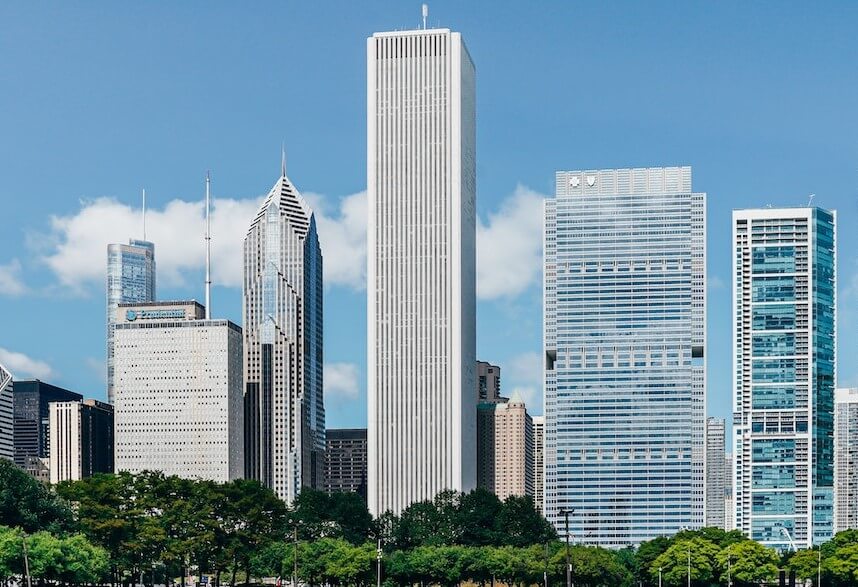 Aon Center - 4th Tallest Buildings in Chicago