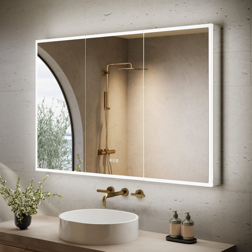  Medicine Cabinet with Lighted Mirror